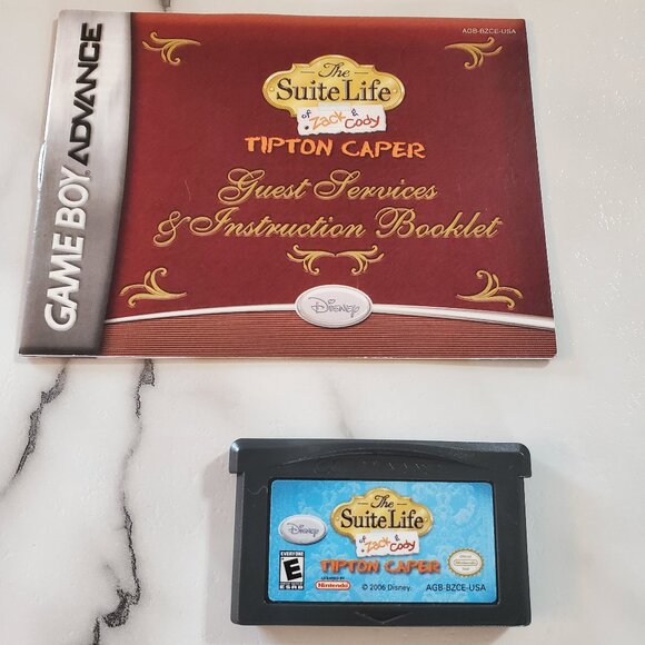 Suite Life of Zack & Cody: Tipton Caper Game Boy Advance *TESTED* - Picture 1 of 5